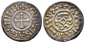 France. Carolingian Coinage. Carlos el Calvo. Denier. Courgeon. Ag. 1,64 g. Choice VF. Est...200,00.