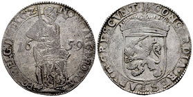 Low Countries. Ducado de plata. 1659. Gelderland. (Dav-4890). (Km-47.1). Ag. 28,02 g. Almost VF. Est...180,00.