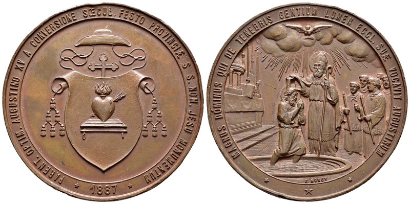 Medalla. 1887. (Museo del Prado 2005 p. 302). Ae. 57,56 g. Edge nicks. Scarce. X...