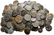 Lote de 600 monedas, bronces del Bajo Imperio Romano. A EXAMINAR. Almost F/Choice F. Est...1000,00.