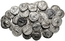 Lote de 35 monedas, entre denarios y antoninianos. A EXAMINAR. Choice F/Choice VF. Est...600,00.