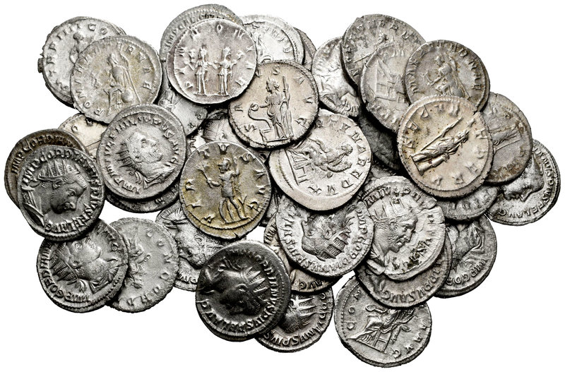 Lote de 40 antoninianos. A EXAMINAR . Almost VF/Choice VF. Est...1000,00.