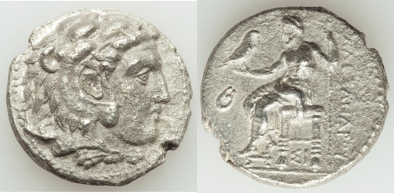 MACEDONIAN KINGDOM. Alexander III the Great (336-323 BC). AR tetradrachm (26mm, ...