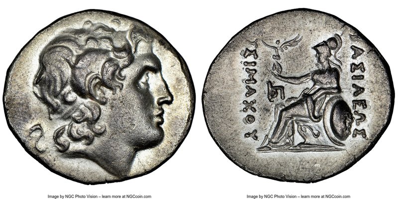 THRACE. Byzantium. Ca. 250-200 BC. AR tetradrachm (30mm, 16.68 gm, 1h). NGC AU 5...