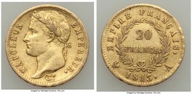 Napoleon gold 20 Francs 1813-A XF, Paris mint, KM695.1.

HID09801242017