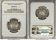 Republic 2 Reales 1861 Mo-CH MS65 Prooflike NGC, Mexico City mint, KM374.10.

HID09801242017