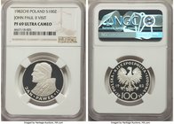 People's Republic Proof 100 Zlotych 1982-CHI PR69 Ultra Cameo NGC, Valcambi mint, KM-Y136.

HID09801242017