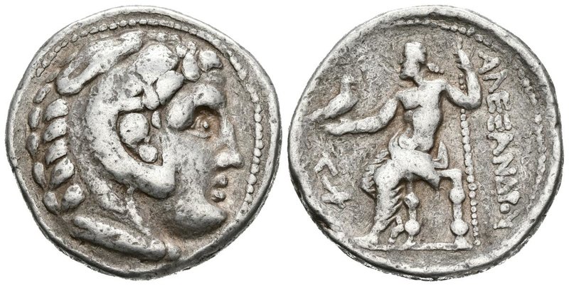 REINO DE MACEDONIA. Kassander, en nombre de Alejandro III. Tetradracma. 315-294 ...