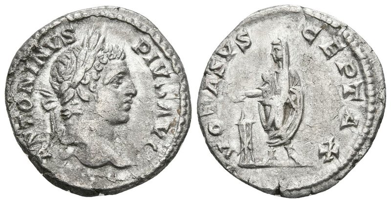 CARACALLA. Denario. (Ar. 2,92g/17mm). 211-217 d.C. Roma. (RIC 150; Cohen 688). M...