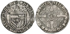 FELIPE EL HERMOSO. 1 Patard. (1496-1499). Brabante. Van Gelder & Hoc 112.1. Ar. 2,65g. MBC.