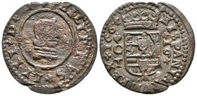 FELIPE IV. 16 Maravedís. 1664. Córdoba T. Cal-1286; J.S. M-70. Ae. 3,07g. MBC-.