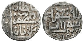 GOLDEN HORDE (Horda de oro): Muhammad Uzbek. DIrham. 1312-1341. Saray Al-Mahrusa. Ar. 1,40g. MBC.