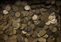 ESTADO ESPAÑOL. Lote compuesto por miles de monedas, conteniendo: 10 Céntimos 1935-40-41-45-53, 1956 y 1959; 25 Céntimos 1937; 50 Céntimos 1949 *51, *...