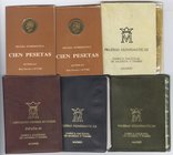 JUAN CARLOS I. Lote compuesto por 15 carteras oficiales F.N.M.T. con la serie básica, conteniendo del año 2001 (8) y año 2000 (7). A EXAMINAR.
