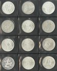 AUSTRIA. Lote compuesto por 24 monedas de 100 Schilling, conteniendo los años 1975 (3), 1976 (10), 1977 (3), 1978 (4) y 1979 (4). Todos diferentes con...