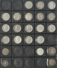 MUNDIAL. Magnífico conjunto de 97 monedas, conteniendo: Bélgica, Estados Unidos, Finlandia, Francia, Gran Bretaña, Grecia, Italia, Letonia, Lituania, ...