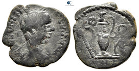 Eastern Europe. Imitating Elagabalus  AD 218-222. Fourrée Denarius AE