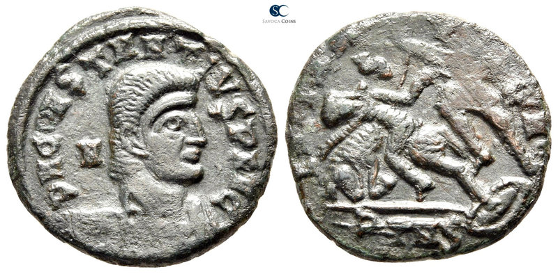 Eastern Europe. Imitation of Constantius II coinage AD 350-360. 
Follis AE

2...