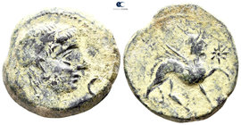 Iberia. Castulo 200-150 BC. Bronze Æ