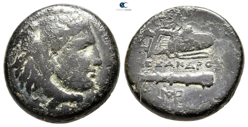 Kings of Macedon. Alexander III "the Great" 336-323 BC. 
Unit Æ

18 mm., 5,56...