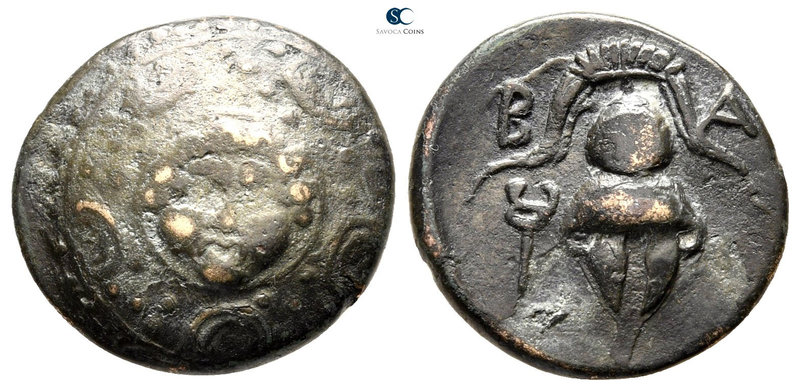 Kings of Macedon. Salamis. Alexander III "the Great" 336-323 BC. 
Bronze Æ

1...