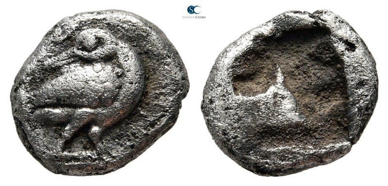 Macedon. Eion 480-470 BC. 
Diobol AR

9 mm., 0,97 g.



very fine