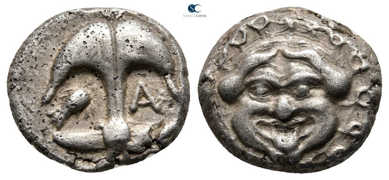 Thrace. Apollonia Pontica circa 480-450 BC. 
Drachm AR

14 mm., 3,32 g.


...