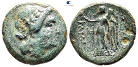 Kings of Thrace. Kabyle mint. Celtic. Kavaros 225-218 BC. Bronze Æ