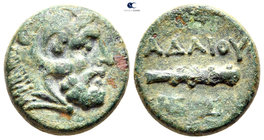 Kings of Thrace. Seleukid. Adaios circa 253-243 BC. Bronze Æ