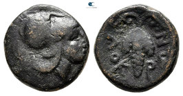 Lokris. Locri Opuntii 338-300 BC. Bronze Æ