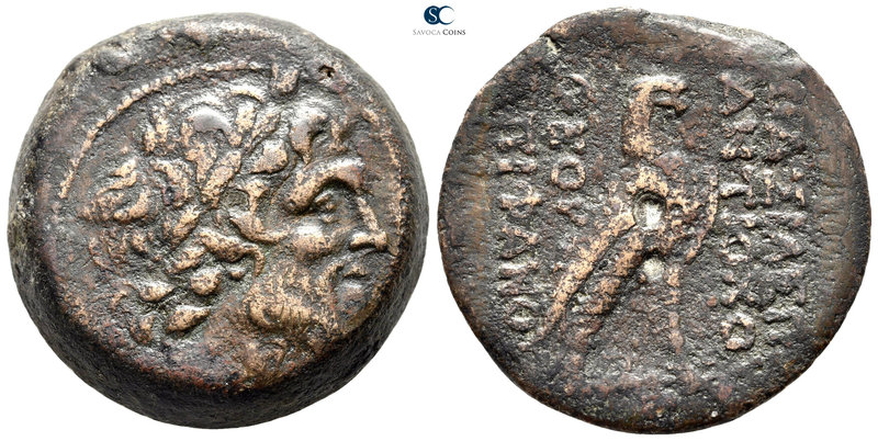 Seleukid Kingdom. Antioch. Antiochos IV Epiphanes 175-164 BC. 
Bronze Æ

33 m...