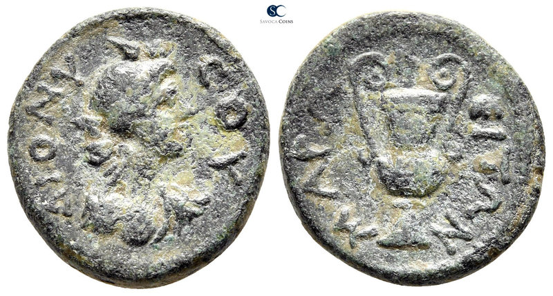 Thrace. Maroneia. Pseudo-autonomous issue circa AD 250. 
Bronze Æ

20 mm., 5,...