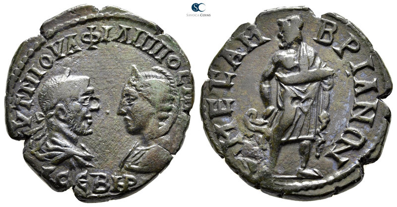 Thrace. Mesembria. Philip I and Otacilia Severa AD 244-249. 
Bronze Æ

25 mm....