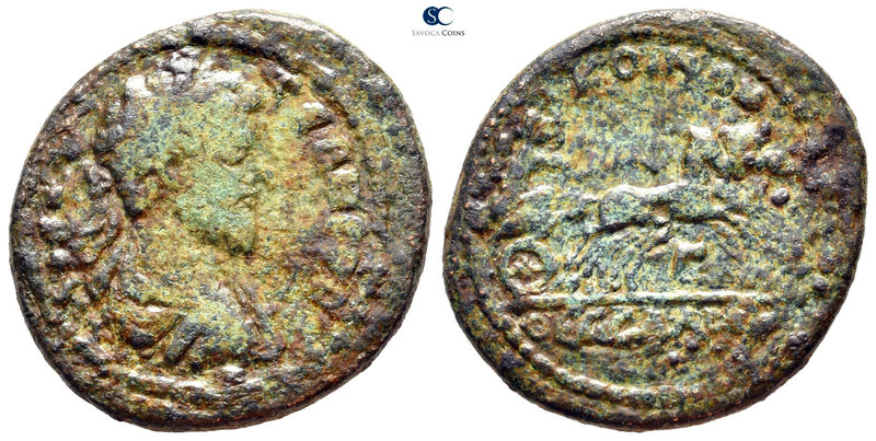 Thessaly. Koinon of Thessaly. Septimius Severus AD 193-211. 
Triassarion Æ

2...