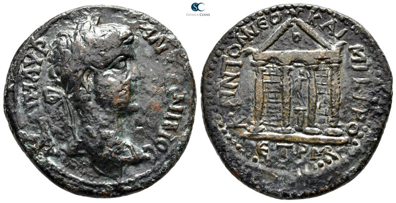 Pontos. Neocaesarea. Caracalla AD 198-217. 
Bronze Æ

32 mm., 13,57 g.


...