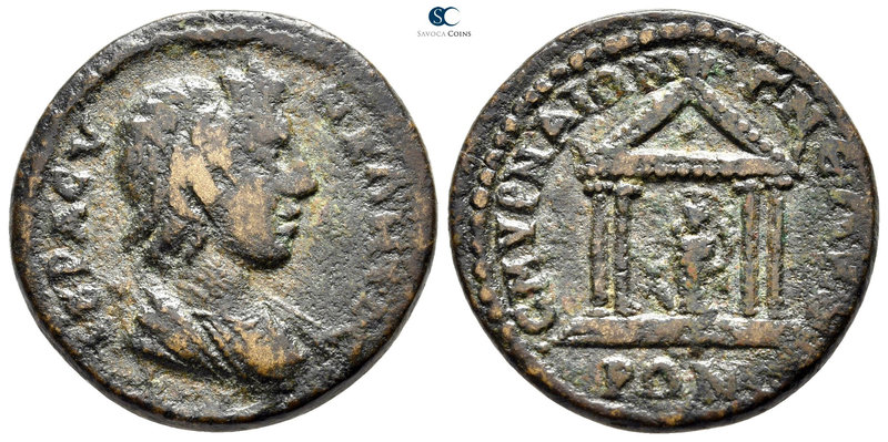 Ionia. Smyrna. Pseudo-autonomous issue AD 238-240. 
Bronze Æ

26 mm., 7,82 g....