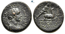 Lydia. Hierokaisareia. Pseudo-autonomous issue AD 54-59. Bronze Æ