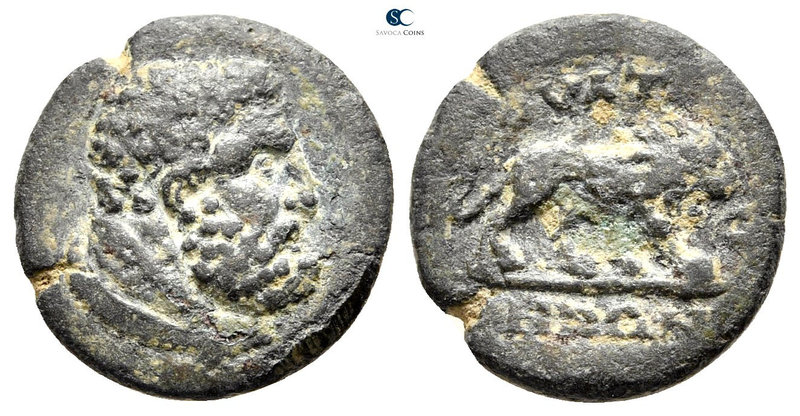 Lydia. Thyateira. Pseudo-autonomous issue circa AD 100-300. 
Bronze Æ

15 mm....