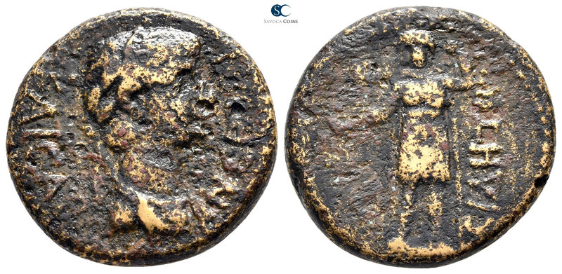 Pamphylia. Side. Nero AD 54-68. 
Bronze Æ

24 mm., 9,28 g.



nearly very...