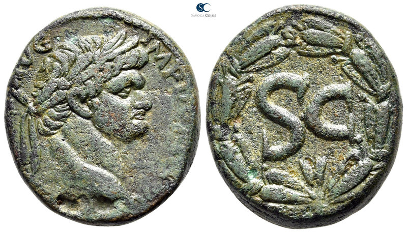 Seleucis and Pieria. Antioch. Domitian AD 81-96. 
Bronze Æ

28 mm., 14,75 g....