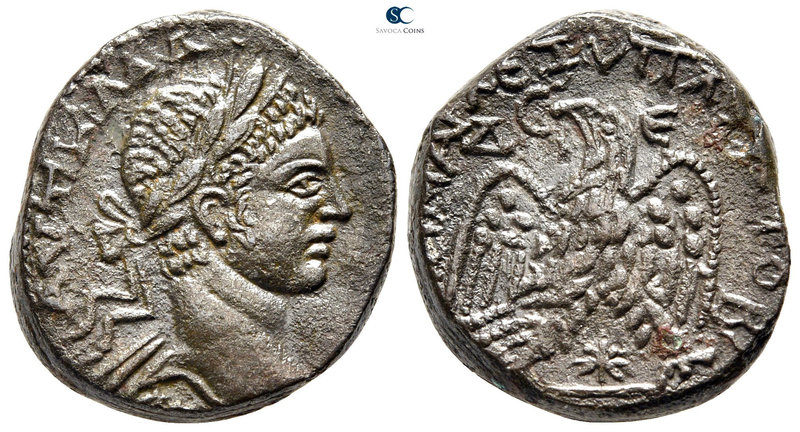 Seleucis and Pieria. Antioch. Elagabalus AD 218-222. 
Billon-Tetradrachm

23 ...