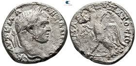 Phoenicia. Ake-Ptolemaïs. Caracalla AD 198-217. Tetradrachm AR