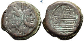 Anonymous 169-158 BC. Rome. As Æ