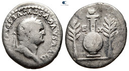 Divus Vespasianus Died AD 79. Struck under Titus, AD 80-8. Rome. Denarius AR