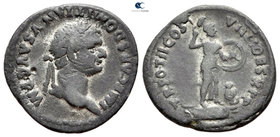 Domitian AD 81-96. Struck 83 AD. Rome. Denarius AR