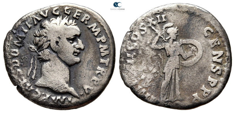 Domitian AD 81-96. Rome
Denarius AR

19 mm., 3,01 g.



very fine