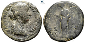 Faustina II AD 147-175. Rome. As Æ