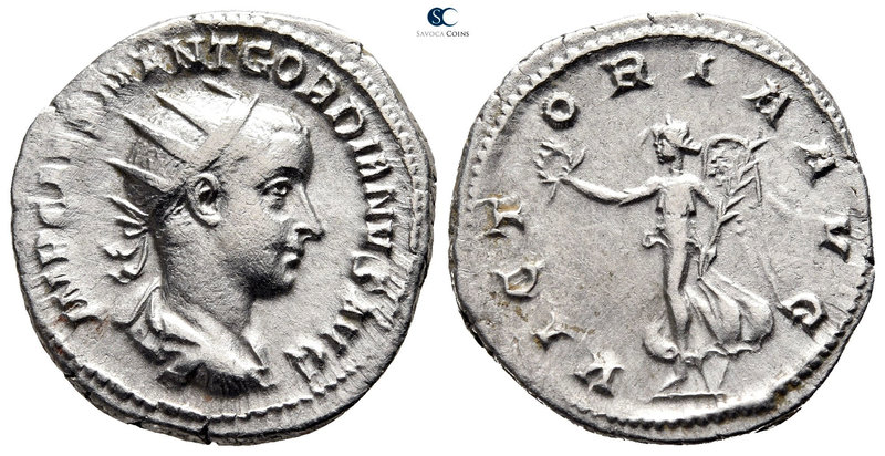 Gordian III AD 238-244. Rome
Antoninianus AR

24 mm., 4,01 g.



very fin...