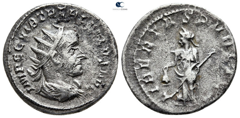 Trebonianus Gallus AD 251-253. Mediolanum
Antoninianus AR

22 mm., 2,77 g.
...