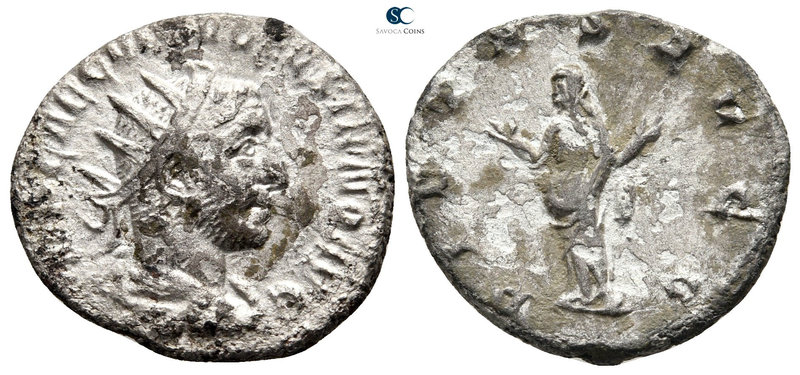 Volusianus AD 251-253. Rome
Antoninianus Æ silvered

21 mm., 2,8 g.



fi...